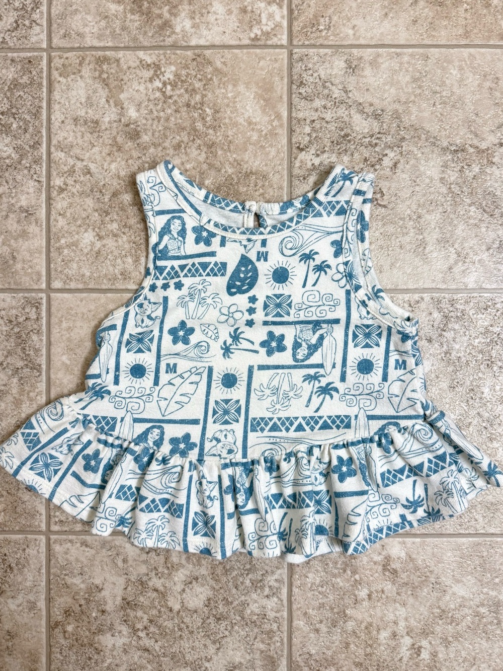 Moana Toddler top